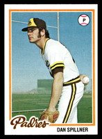 1978 Topps #488 Dan Spillner Near Mint+  ID: 520625