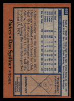 1978 Topps #488 Dan Spillner Near Mint  ID: 520627