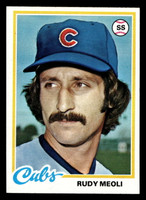 1978 Topps #489 Rudy Meoli Near Mint  ID: 520628