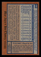 1978 Topps #496 Jim Clancy DP Ex-Mint RC Rookie 
