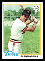 1978 Topps #497 Glenn Adams Near Mint  ID: 520663