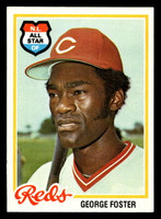 1978 Topps #500 George Foster Near Mint  ID: 520673