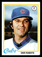 1978 Topps #501 Dave Roberts Near Mint  ID: 520677