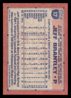 1991 Topps Desert Shield #17 Jeff Brantley NM-Mint 