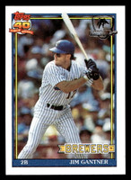 1991 Topps Desert Shield #23 Jim Gantner Near Mint+ 