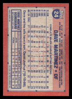1991 Topps Desert Shield #24 Dave Martinez Near Mint+ Wax on back 