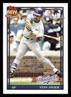 1991 Topps Desert Shield #61 Stan Javier Ex-Mint 