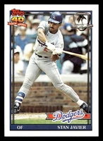 1991 Topps Desert Shield #61 Stan Javier NM-Mint 