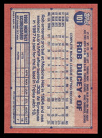 1991 Topps Desert Shield #101 Rob Ducey NM-Mint 