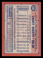 1991 Topps Desert Shield #281 Larry Sheets Near Mint+ 