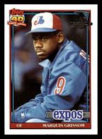 1991 Topps Desert Shield #283 Marquis Grissom Near Mint+ 