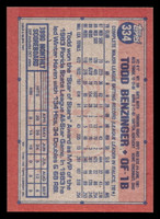1991 Topps Desert Shield #334 Todd Benzinger Near Mint+ 