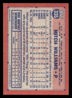 1991 Topps Desert Shield #335 Mitch Williams NM-Mint  ID: 520826