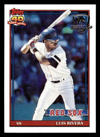 1991 Topps Desert Shield #338 Luis Rivera Near Mint 