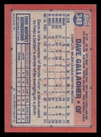 1991 Topps Desert Shield #349 Dave Gallagher NM-Mint 