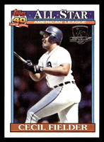1991 Topps Desert Shield #386 Cecil Fielder AS Near Mint+  ID: 520848