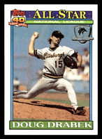 1991 Topps Desert Shield #405 Doug Drabek AS Near Mint+ 