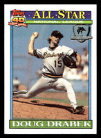 1991 Topps Desert Shield #405 Doug Drabek AS Ex-Mint 