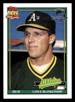1991 Topps Desert Shield #411 Lance Blankenship Ex-Mint 