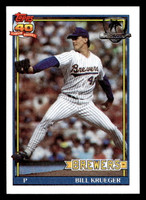 1991 Topps Desert Shield #417 Bill Krueger Near Mint  ID: 520862