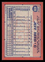 1991 Topps Desert Shield #419 Jeff Reed Near Mint+ 
