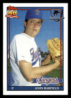 1991 Topps Desert Shield #428 John Barfield Near Mint+ 