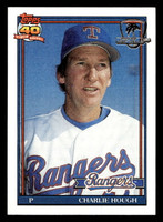 1991 Topps Desert Shield #495 Charlie Hough Near Mint+  ID: 520891