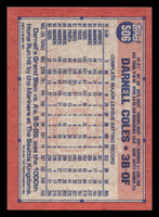 1991 Topps Desert Shield #506 Darnell Coles NM-Mint 