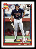 1991 Topps Desert Shield #554 Brian Harper Near Mint+  ID: 520914