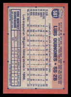 1991 Topps Desert Shield #581 Luis Quinones NM-Mint 