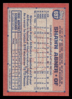 1991 Topps Desert Shield #697 Shawn Abner Near Mint+ 