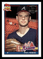 1991 Topps Desert Shield #753 Paul Marak UER NM-Mint 
