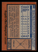 1978 Topps #503 Ike Hampton Near Mint RC Rookie  ID: 521035