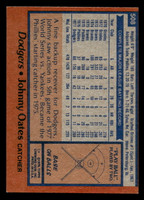 1978 Topps #508 Johnny Oates Ex-Mint  ID: 521055