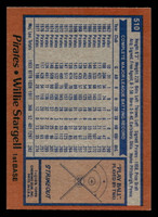 1978 Topps #510 Willie Stargell Near Mint+  ID: 521062