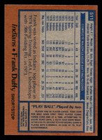 1978 Topps #511 Frank Duffy Near Mint  ID: 521068