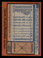 1978 Topps #512 Larry Herndon Ex-Mint  ID: 521071
