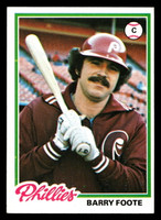 1978 Topps #513 Barry Foote Near Mint  ID: 521075