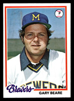 1978 Topps #516 Gary Beare Near Mint RC Rookie  ID: 521088