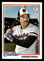 1978 Topps #517 Andres Mora Near Mint  ID: 521092