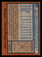 1978 Topps #518 Tommy Boggs DP Near Mint  ID: 521093