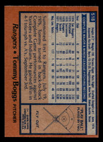1978 Topps #518 Tommy Boggs DP Near Mint  ID: 521095