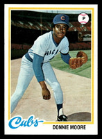 1978 Topps #523 Donnie Moore Near Mint+ RC Rookie  ID: 521113