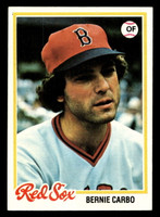 1978 Topps #524 Bernie Carbo Near Mint  ID: 521117