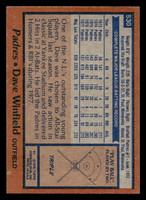 1978 Topps #530 Dave Winfield Ex-Mint  ID: 521144