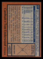1978 Topps #531 Tom Underwood Near Mint+ 