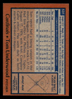 1978 Topps #531 Tom Underwood Near Mint  ID: 521148