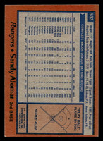 1978 Topps #533 Sandy Alomar Sr. Near Mint  ID: 521155