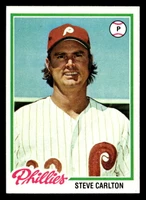 1978 Topps #540 Steve Carlton Near Mint+  ID: 521185
