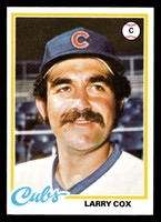 1978 Topps #541 Larry Cox Near Mint  ID: 521190